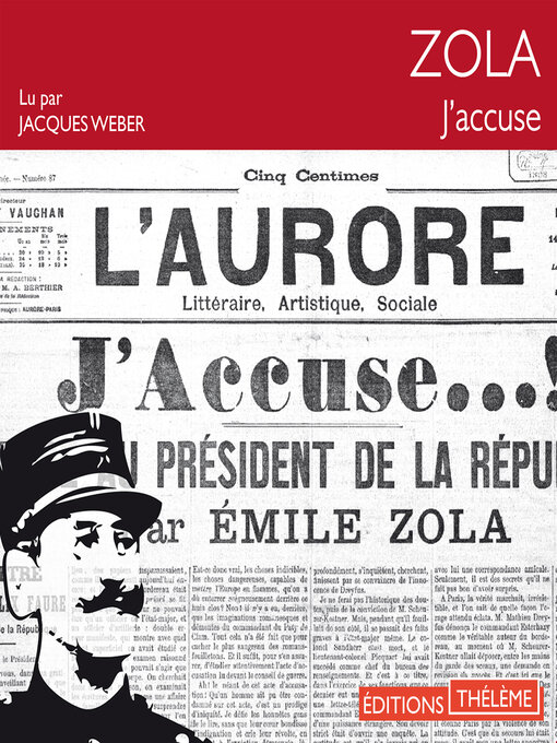 Title details for J'accuse ! by Émile Zola - Available